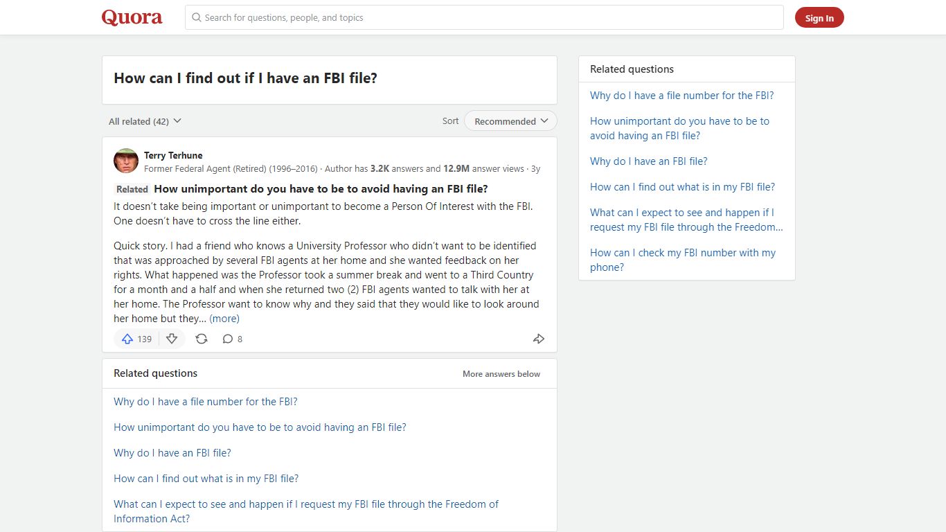 How to find out if I have an FBI file - Quora